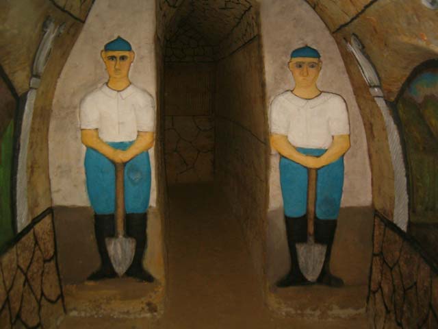 Painted cellar
